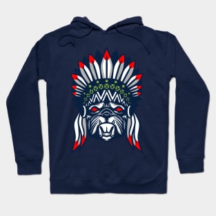 Dog native american Hoodie